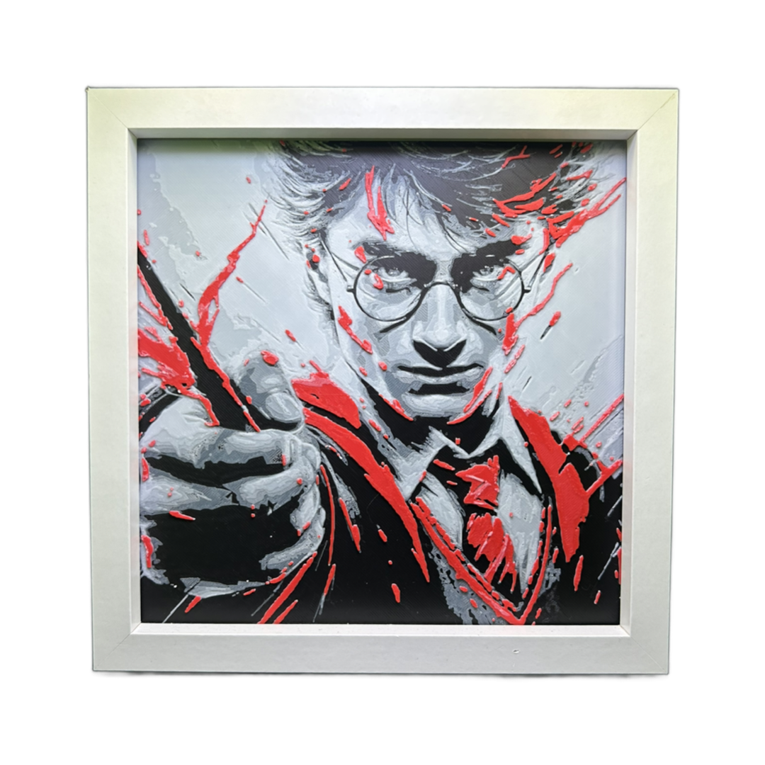 Harry Potter 3D Printed Fan Art