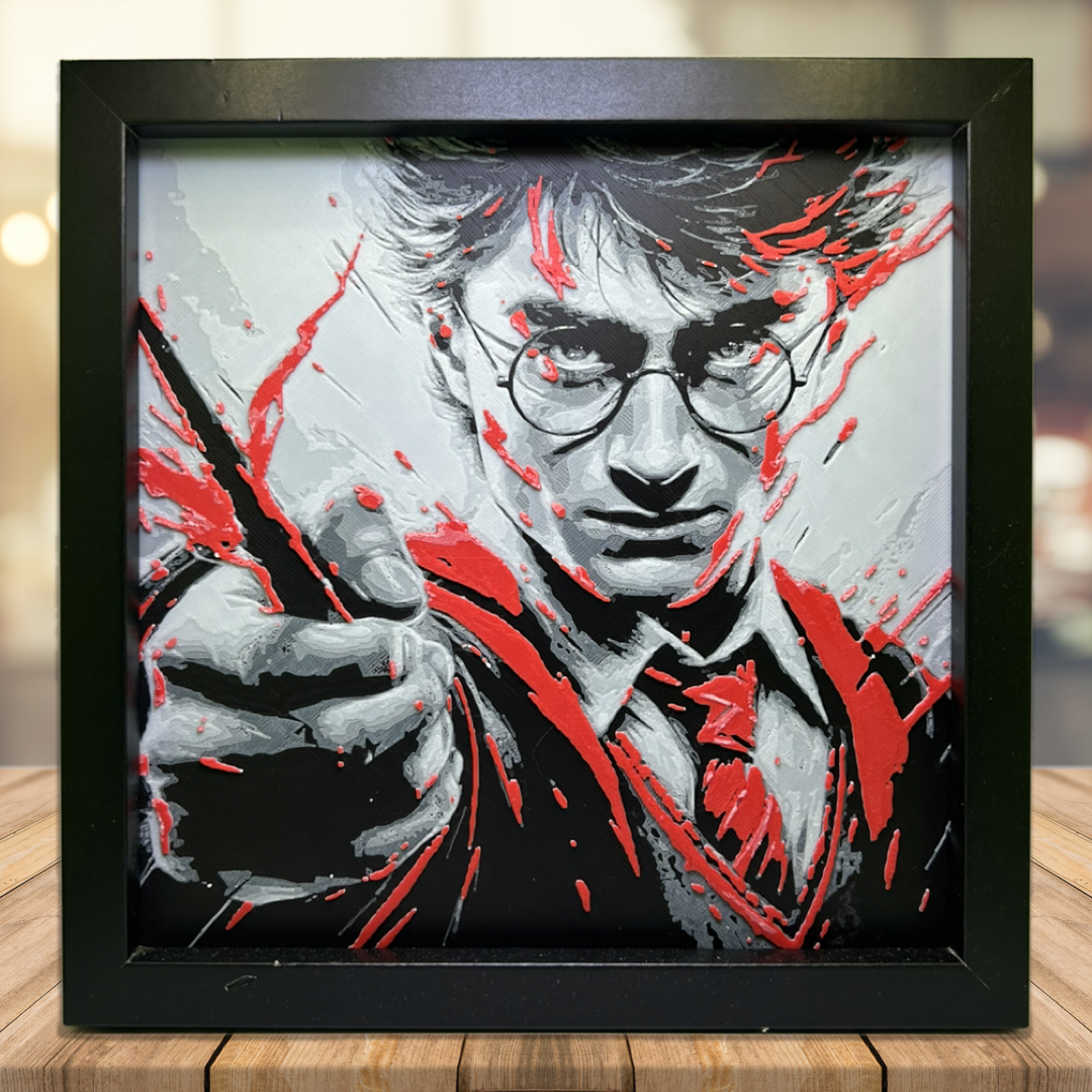 Harry Potter 3D Printed Fan Art