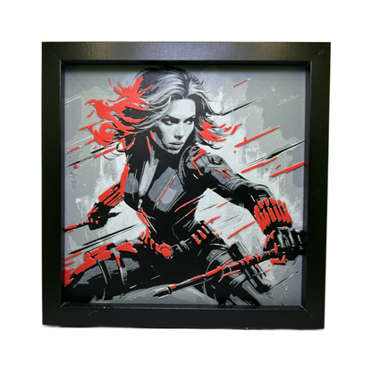 The Black Widow - The Avengers 3D Printed Fan Art
