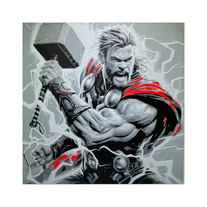 Thor - The Avengers 3D Printed Fan Art