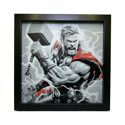 Thor - The Avengers 3D Printed Fan Art