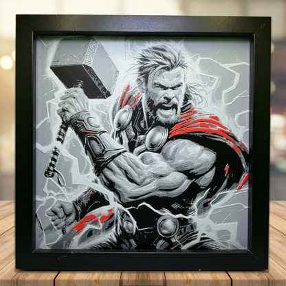 Thor - The Avengers 3D Printed Fan Art