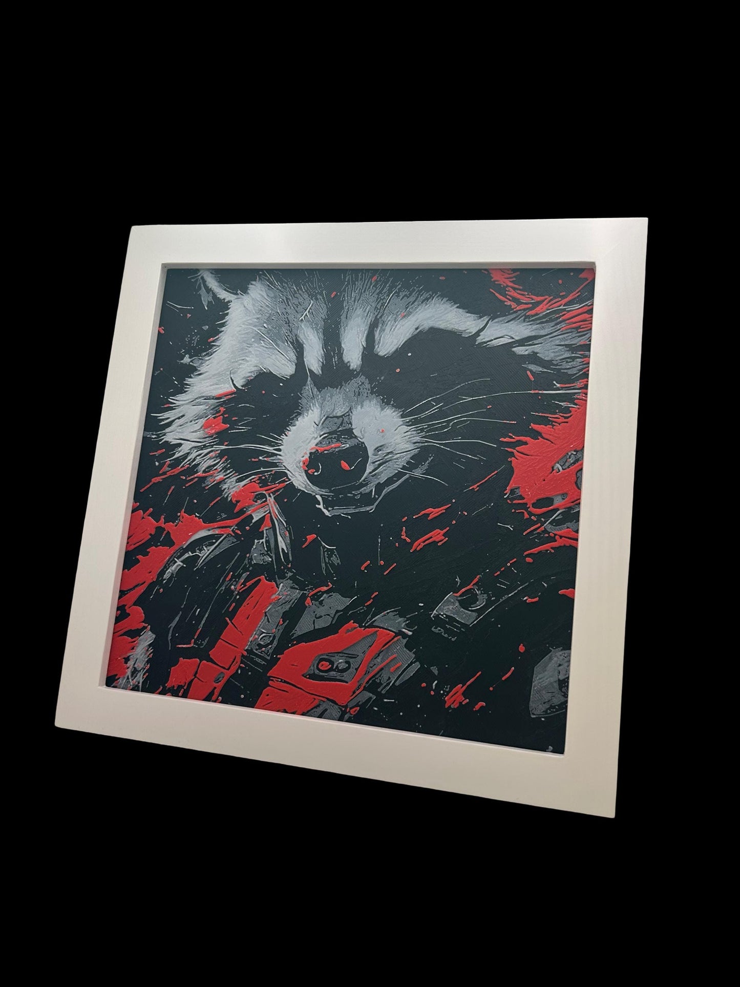Rocket 3D Printed Fan  Art