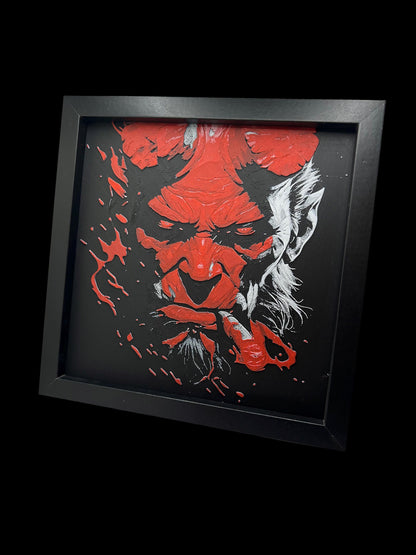Hellboy 3D Printed Fan Art