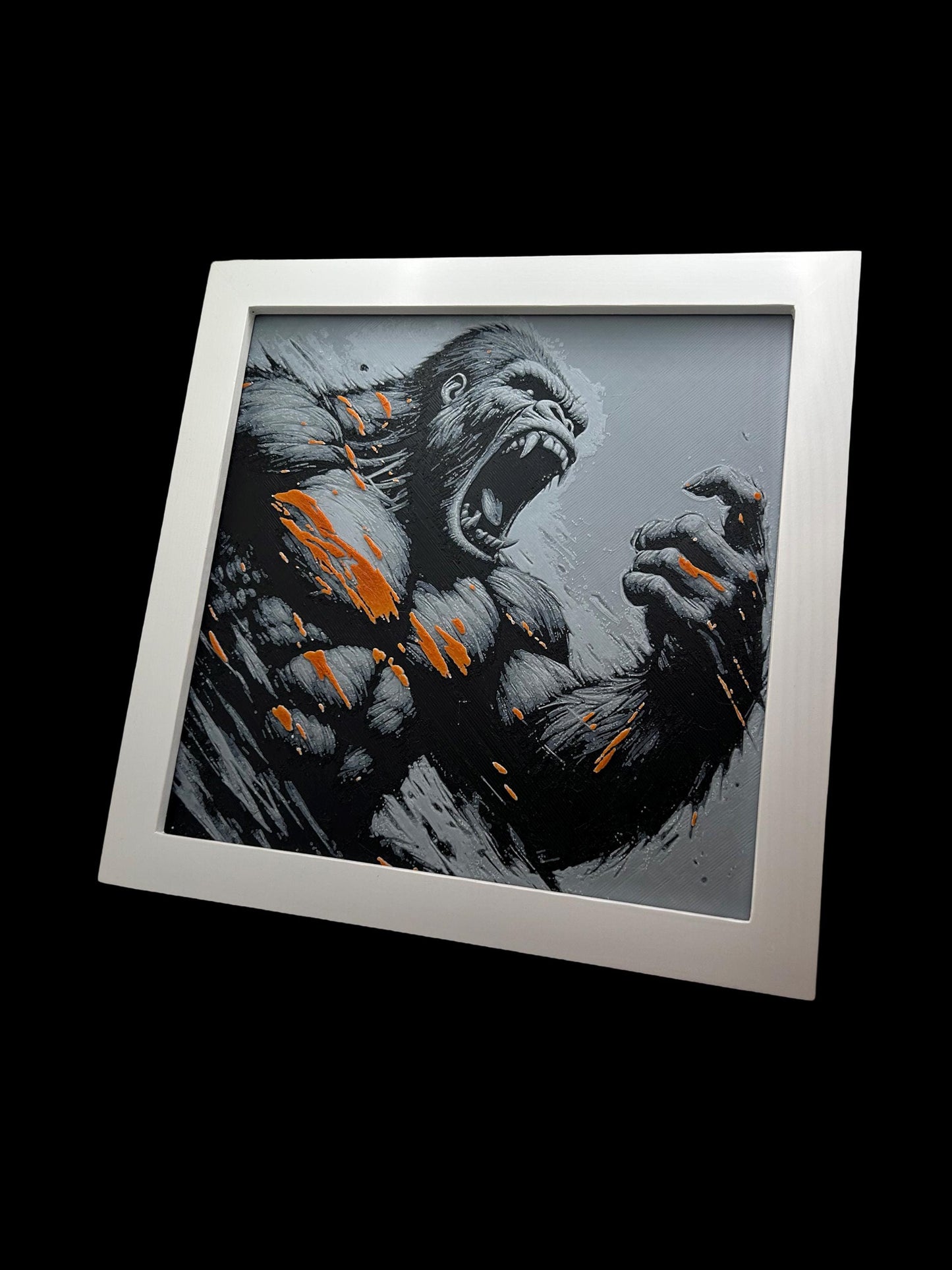 King Kong 3D Printed Fan Art