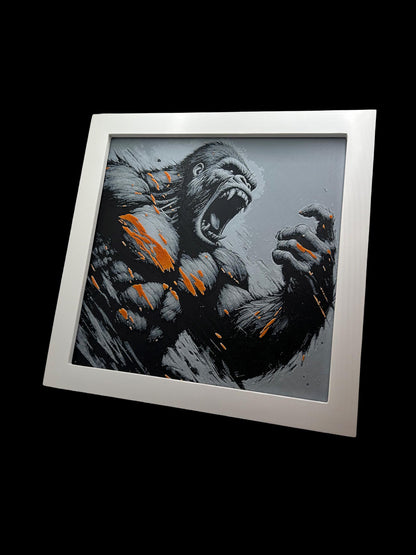 King Kong 3D Printed Fan Art
