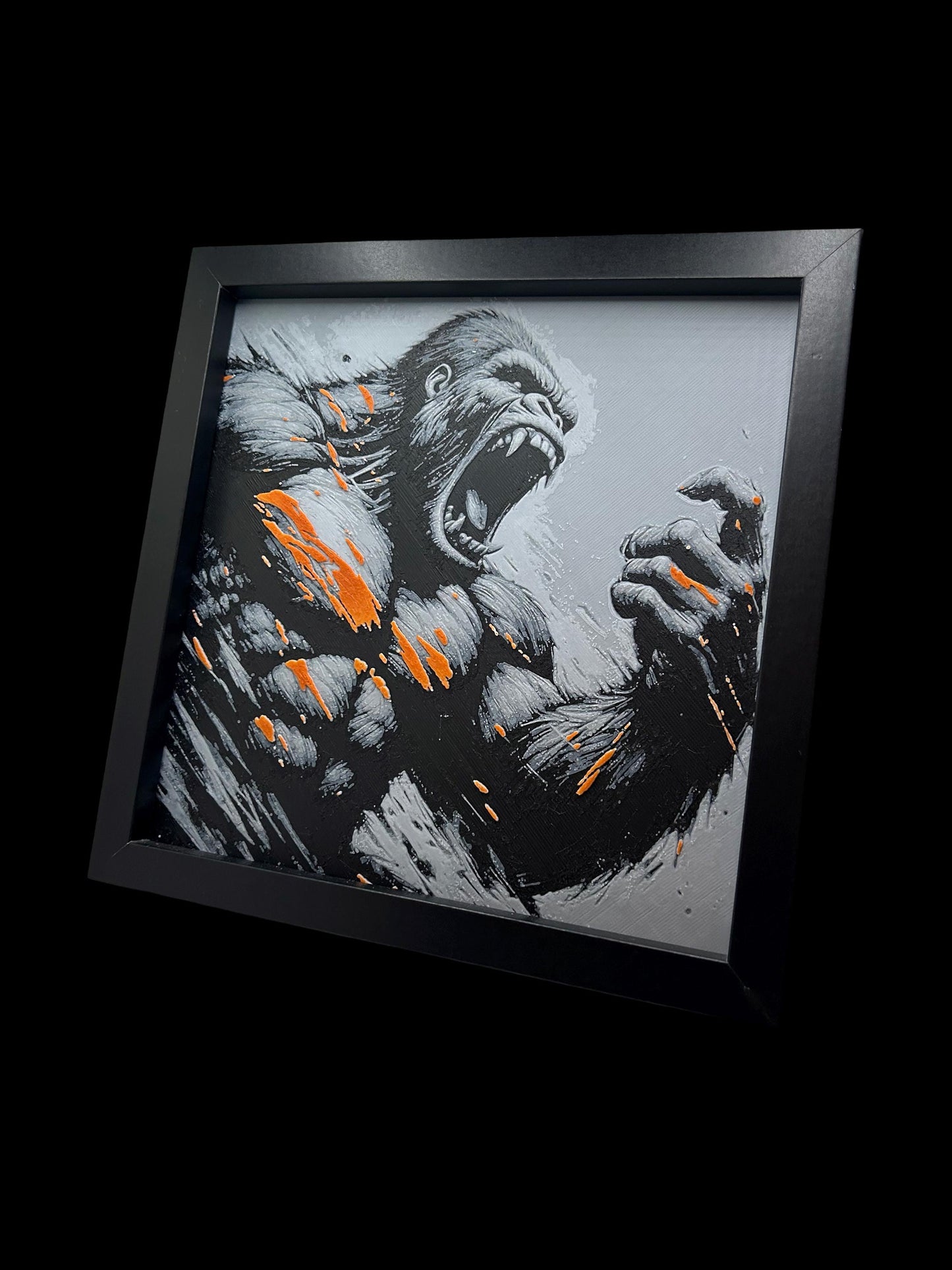 King Kong 3D Printed Fan Art