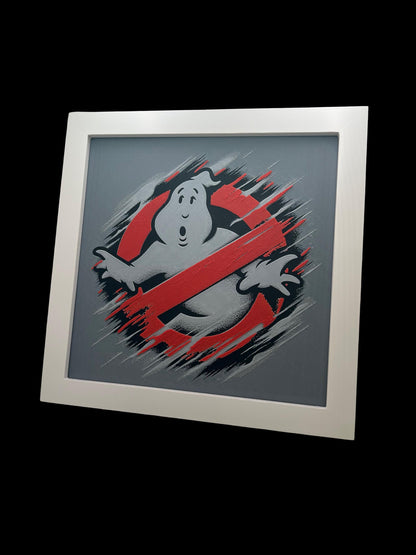 Ghostbusters Logo 3D Printed Fan Art