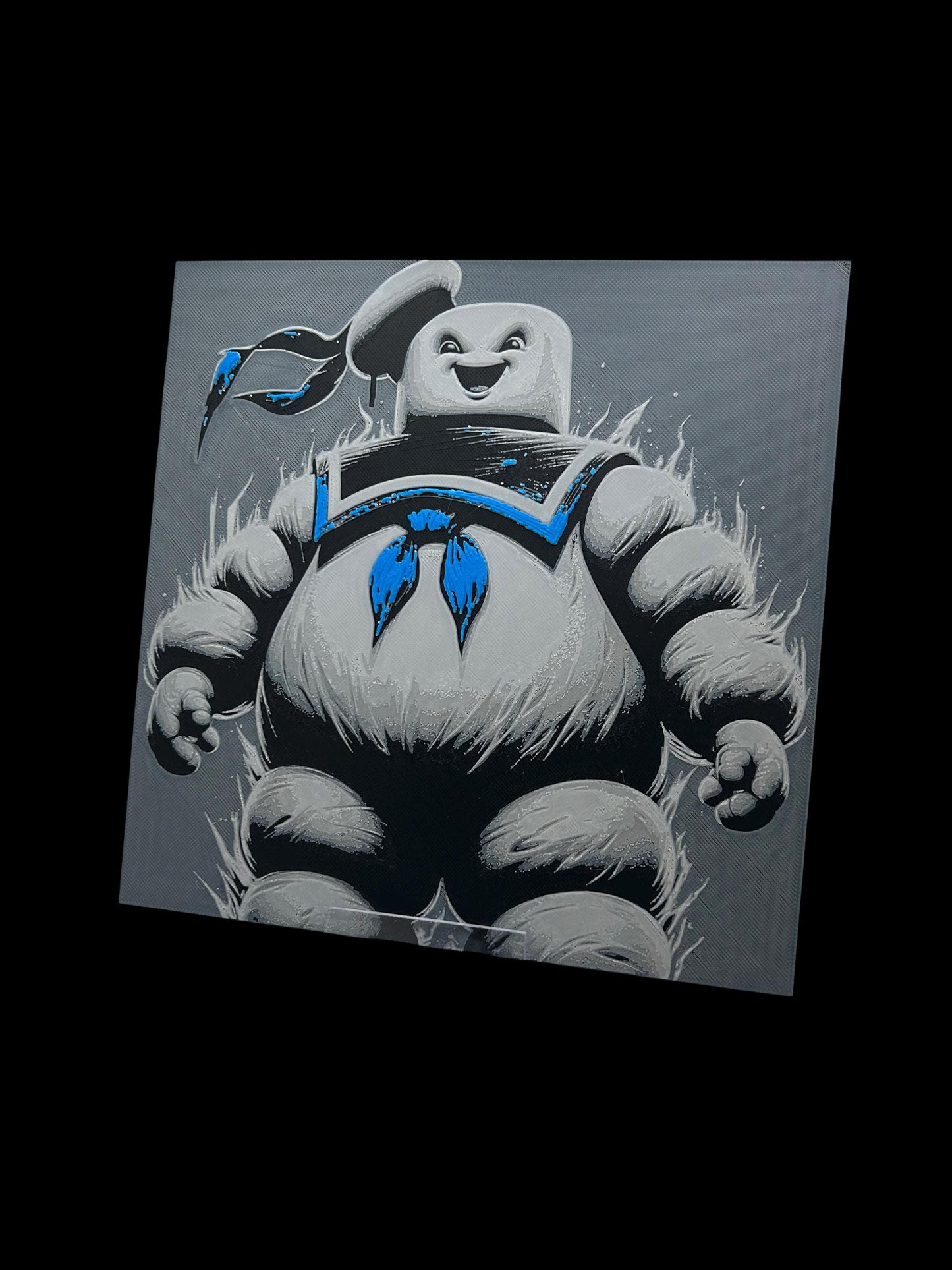 Stay Puft Marshmallow Man 3D Printed Fan Art