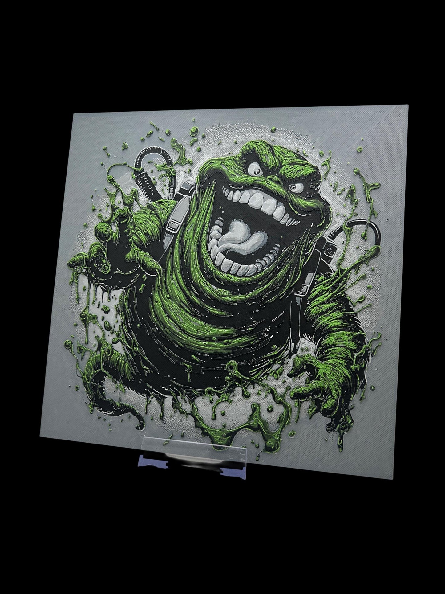 Slimer 3D Printed Fan Art