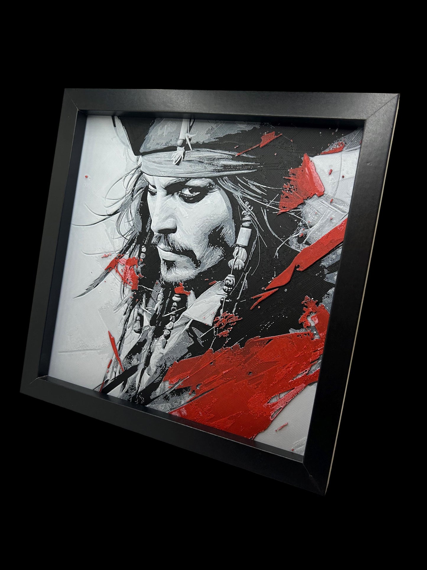 Captain Jack Sparrow 3D Printed Fan Art