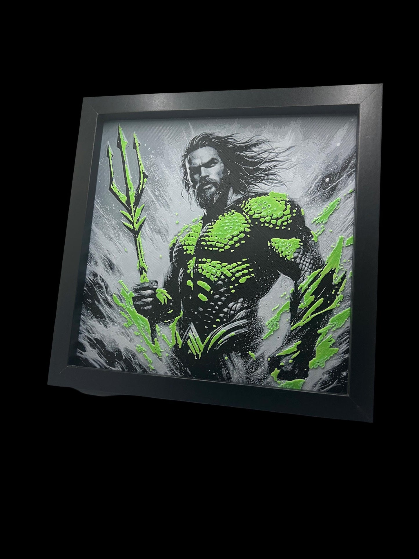 Aquaman 3D Printed Fan Art