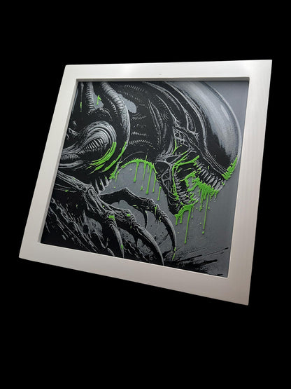 Alien Xenomorph 3D Printed Fan Art