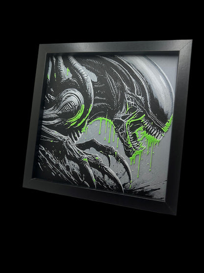 Alien Xenomorph 3D Printed Fan Art