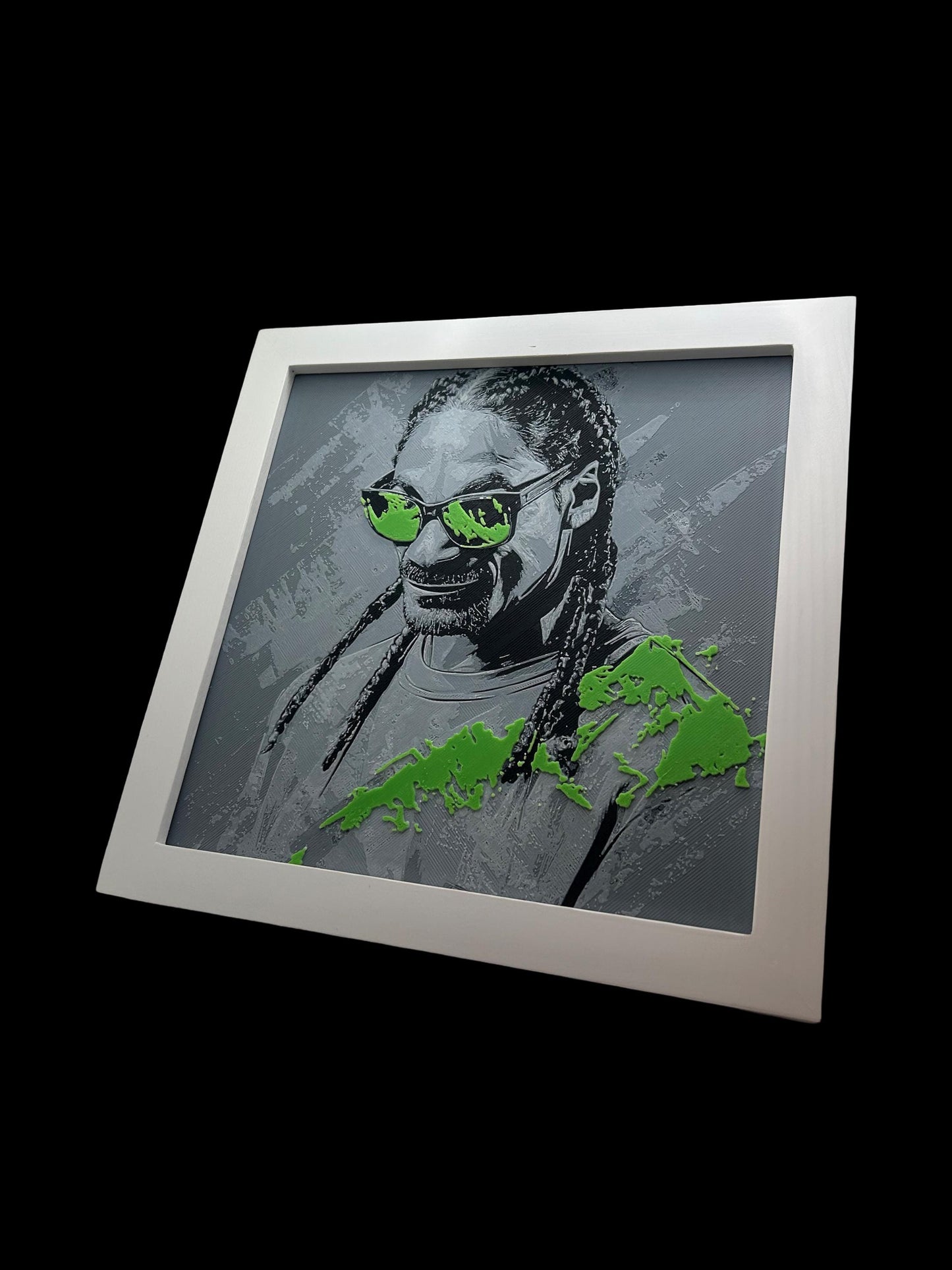 Snoop Dogg 3D Printed Fan Art