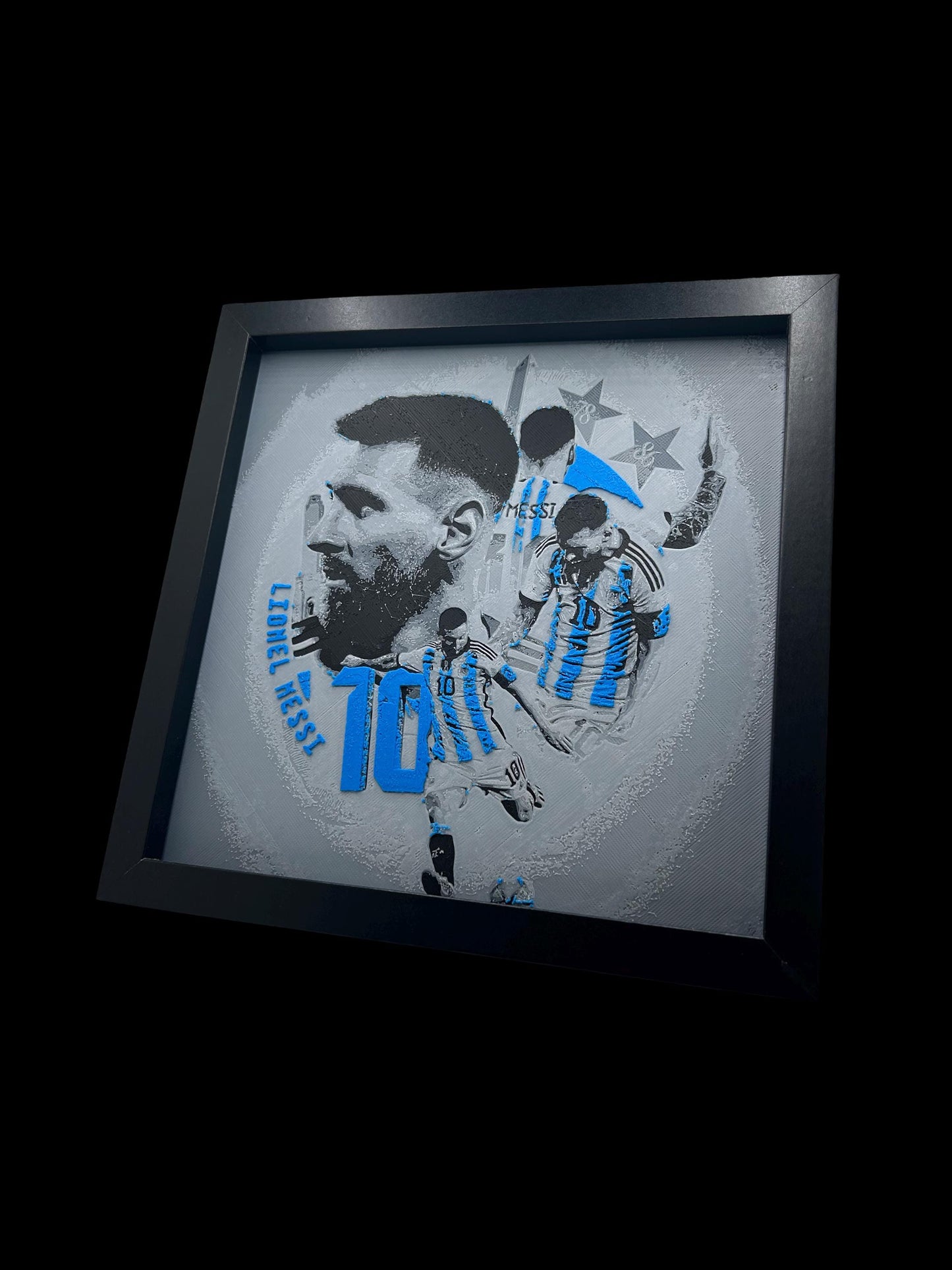 Lionel Messi 3D Printed Fan Art