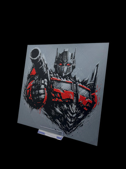 Optimus Prime - Transformers 3D Printed Fan Art