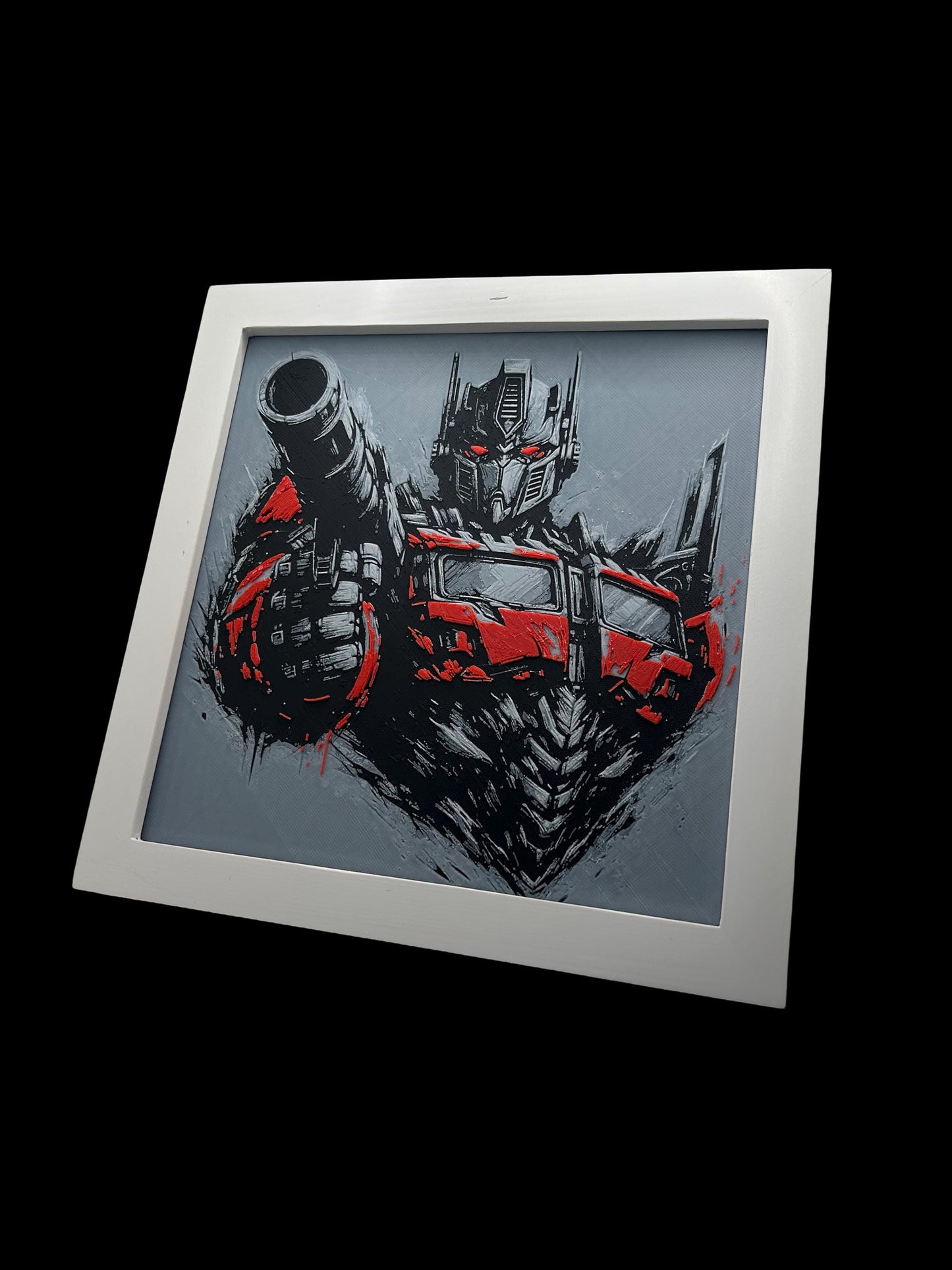 Optimus Prime - Transformers 3D Printed Fan Art