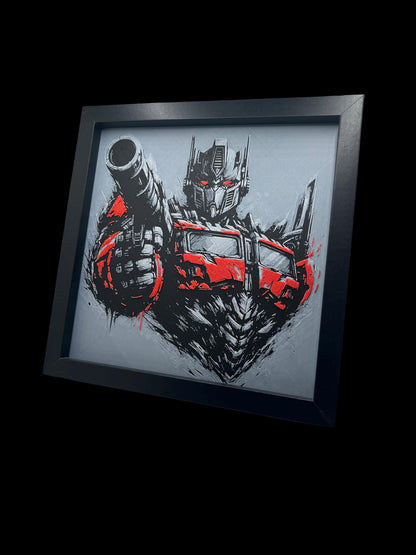 Optimus Prime - Transformers 3D Printed Fan Art