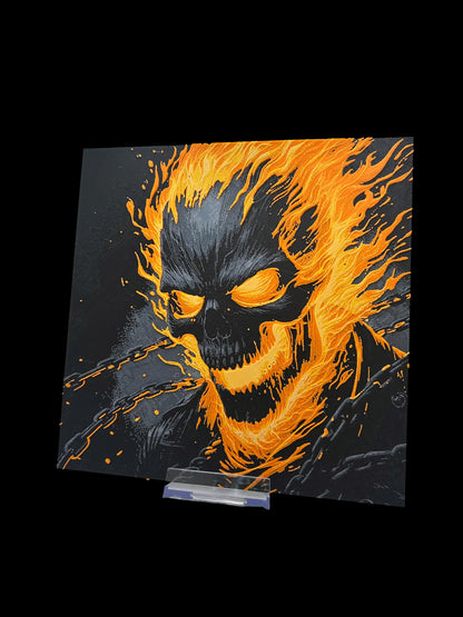 Ghost Rider 3D Printed Fan Art