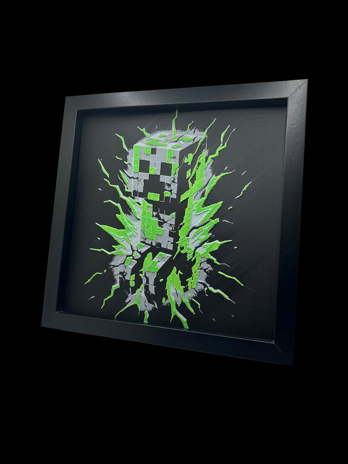 Creeper from The Minecraft Movie 3D Printed Fan Art
