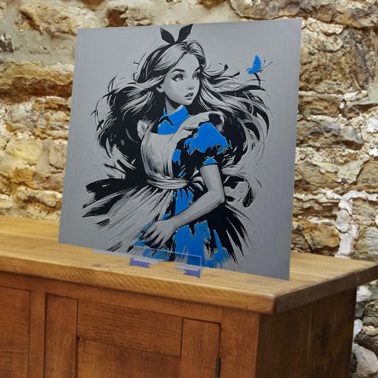 Alice in Wonderland 3D Printed Fan Art