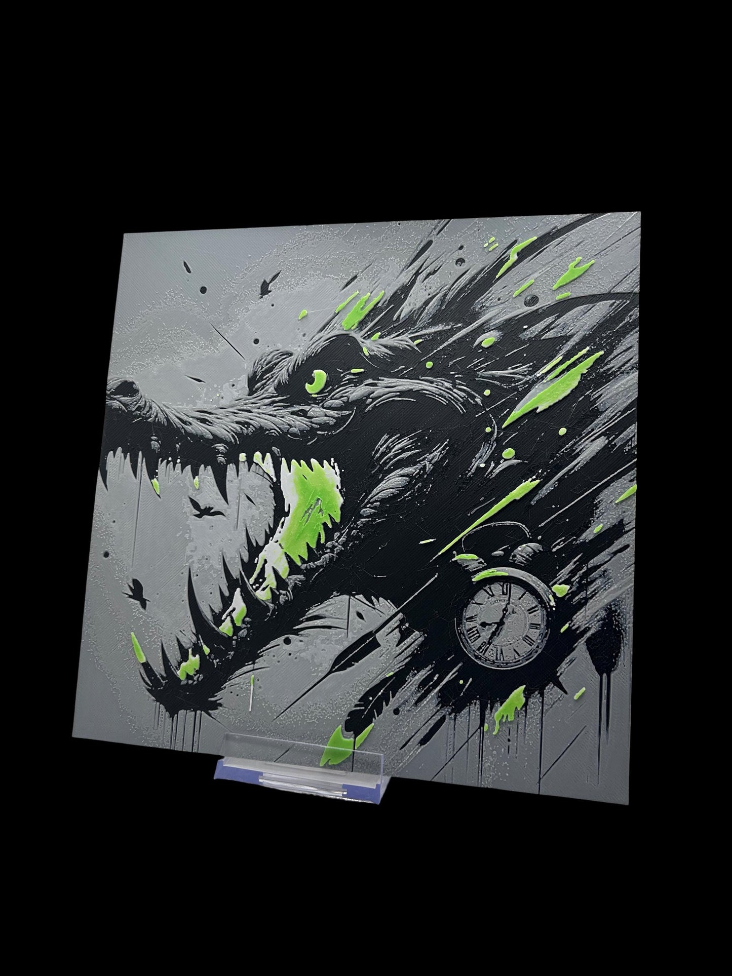 TikTok The Gator - Peter Pan 3D Printed Fan Art