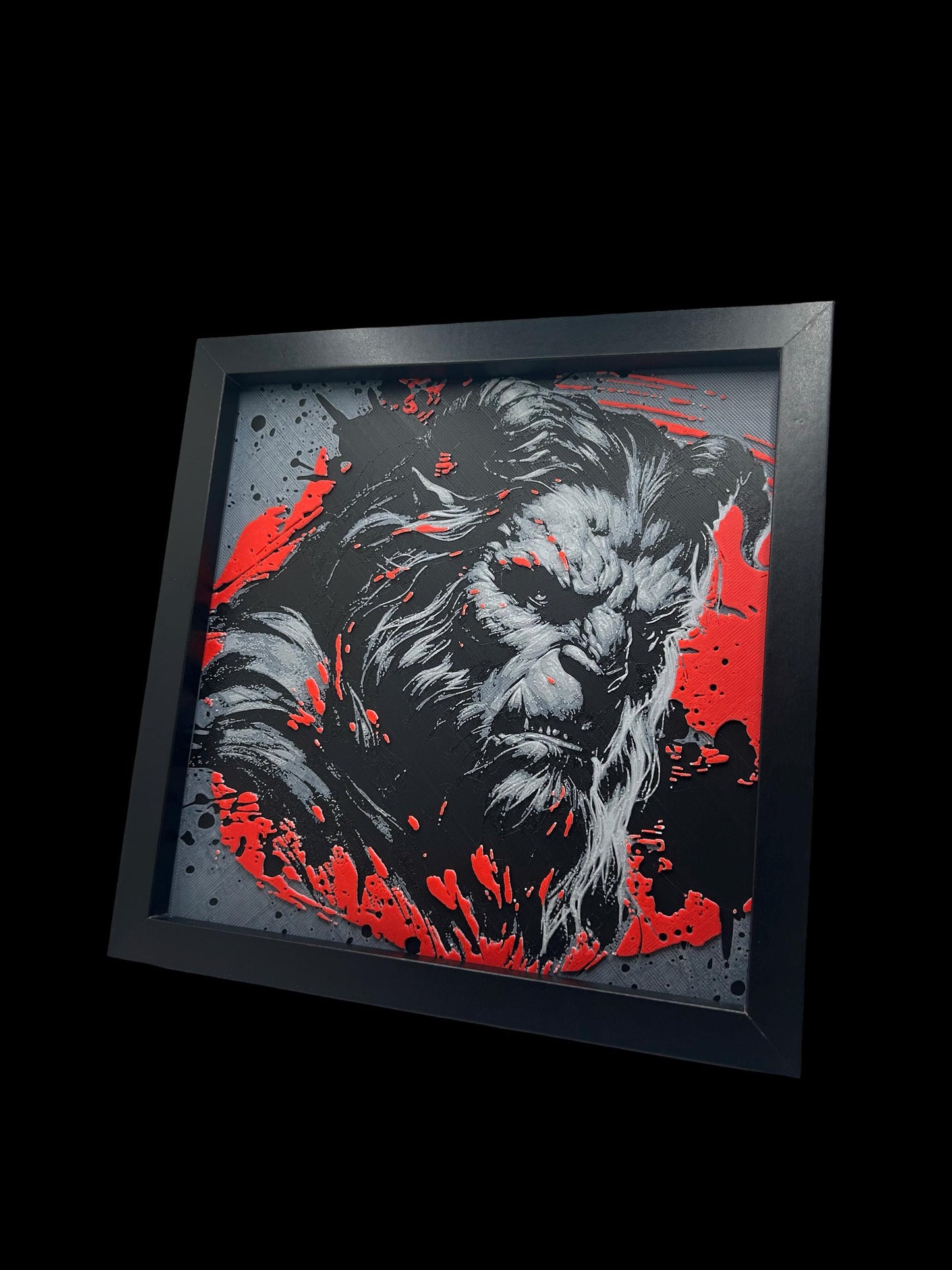 The Beast - Beauty and the Beast 3D Printed Fan Art