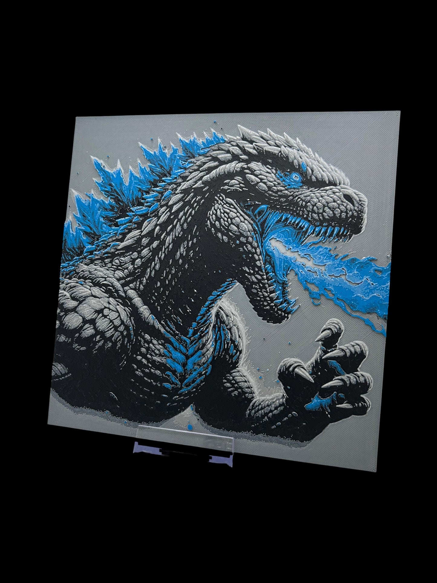 Godzilla 3D Printed Fan Art