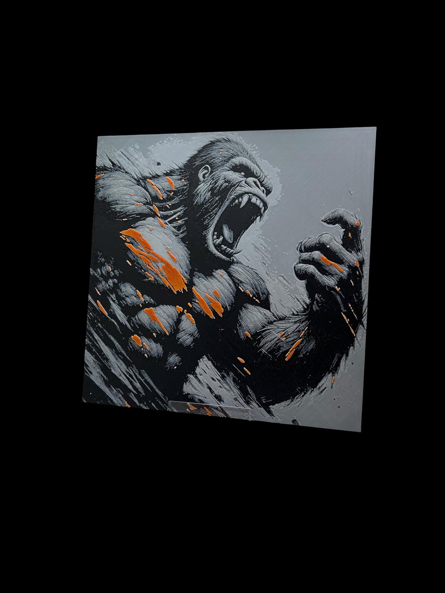 King Kong 3D Printed Fan Art