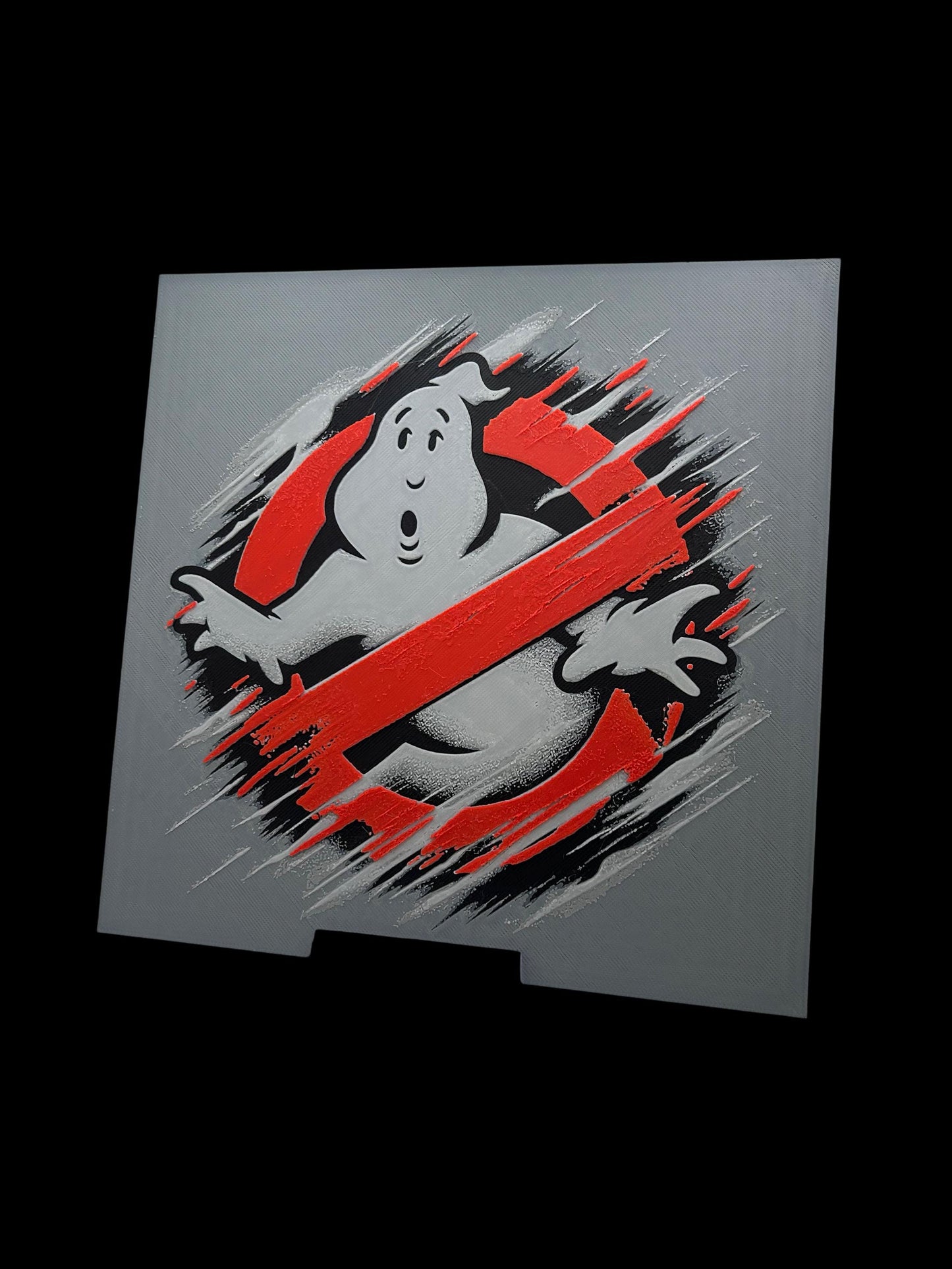 Ghostbusters Logo 3D Printed Fan Art
