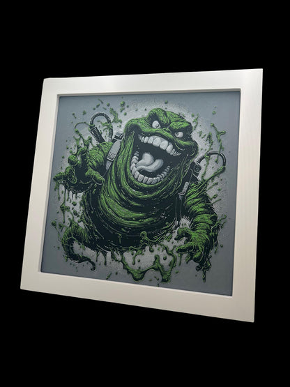 Slimer 3D Printed Fan Art