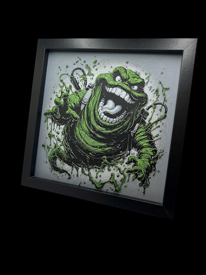 Slimer 3D Printed Fan Art