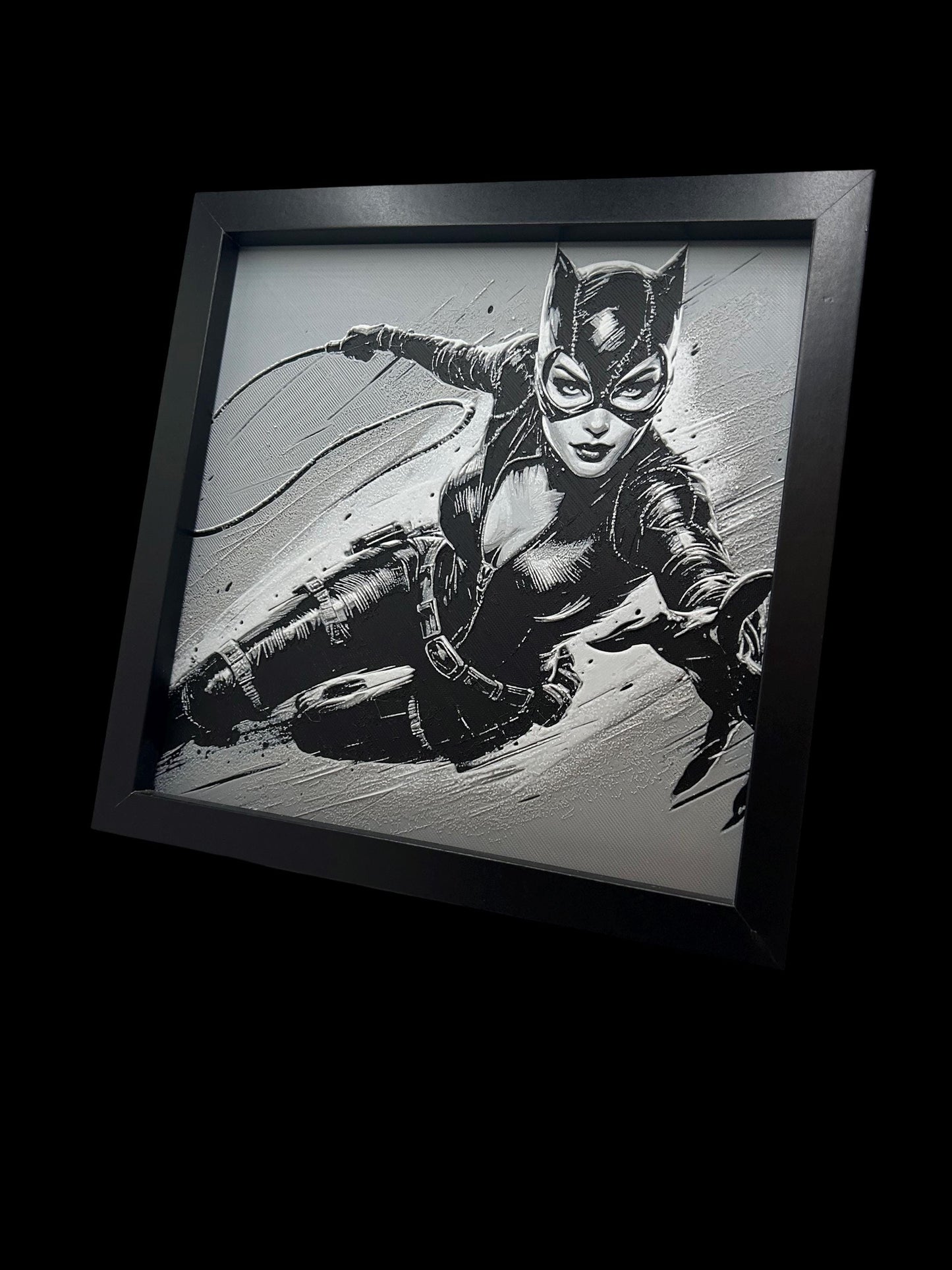 Catwoman 3D Printed Fan Art