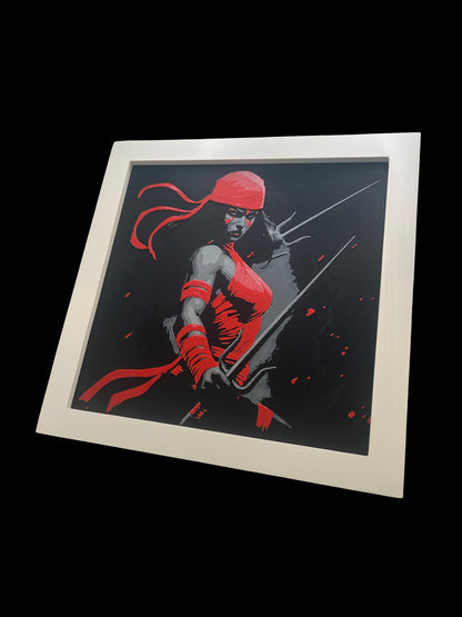 Elektra 3D Printed Fan Art