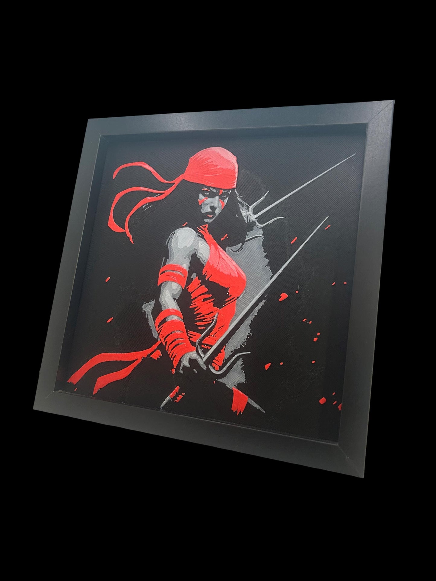 Elektra 3D Printed Fan Art