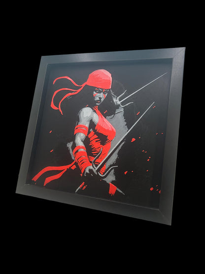 Elektra 3D Printed Fan Art