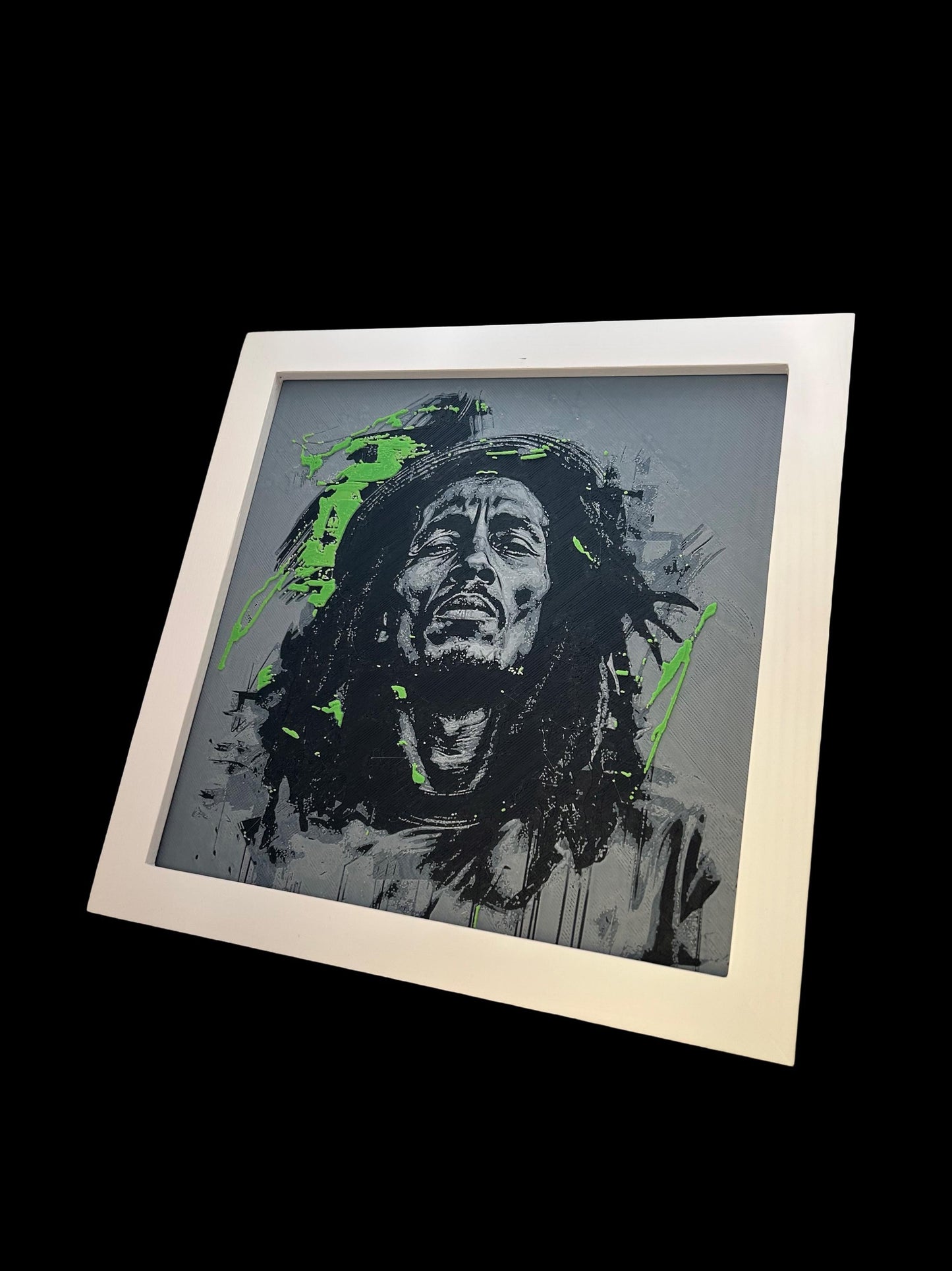 Bob Marley 3D Printed Fan Art