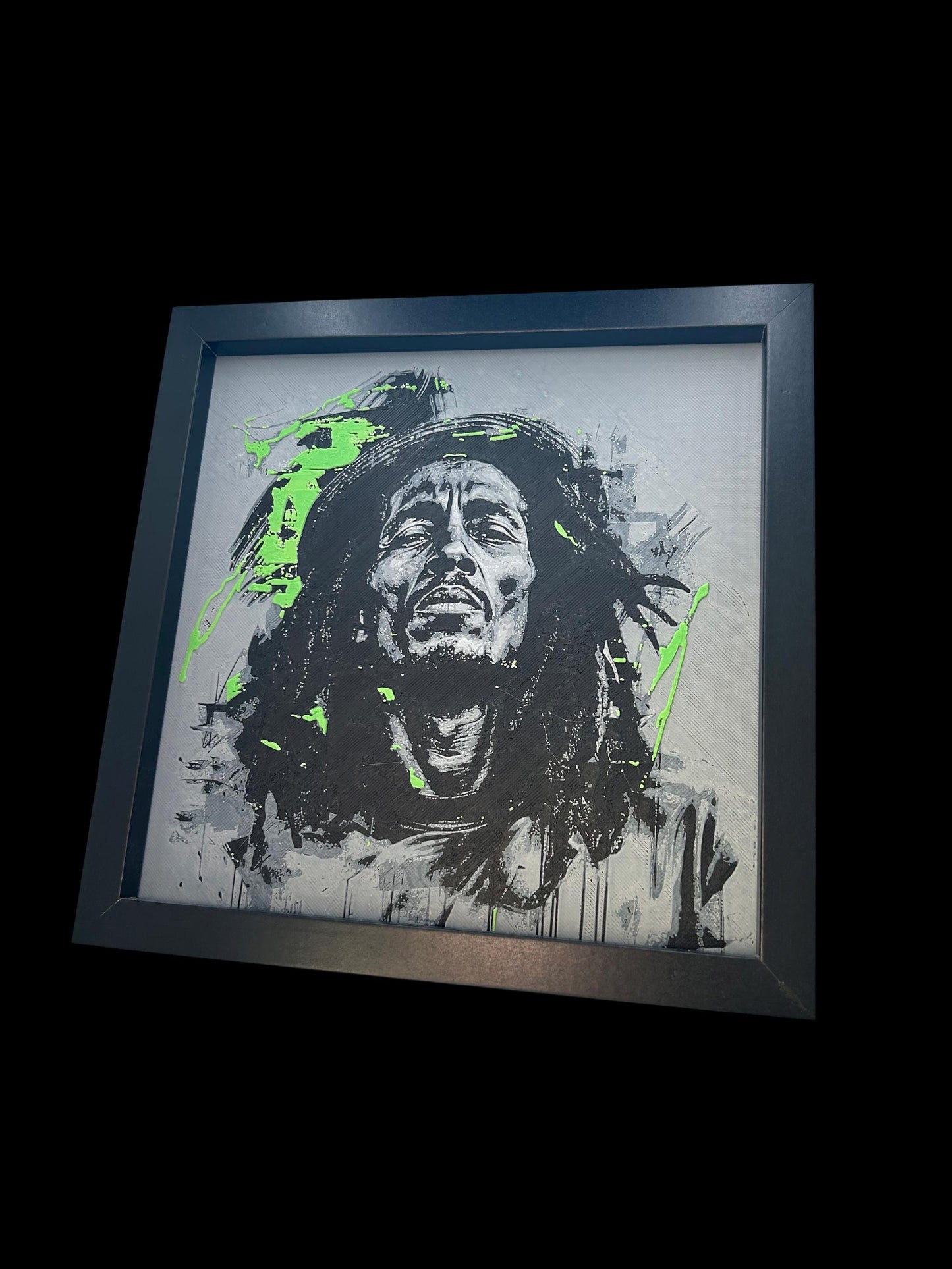 Bob Marley 3D Printed Fan Art