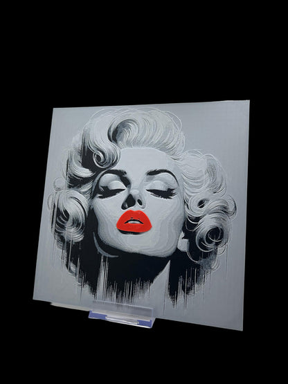 Marilyn Monroe 3D Printed Fan Art