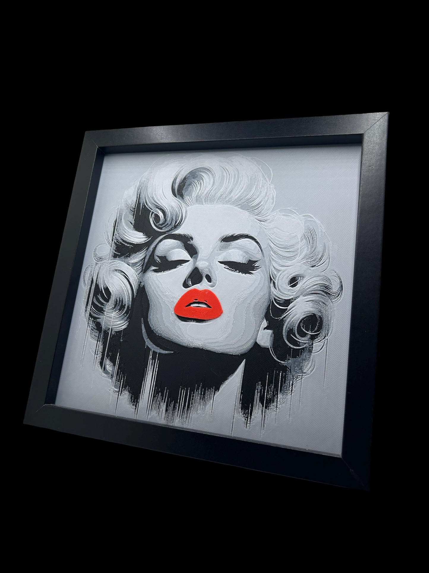 Marilyn Monroe 3D Printed Fan Art