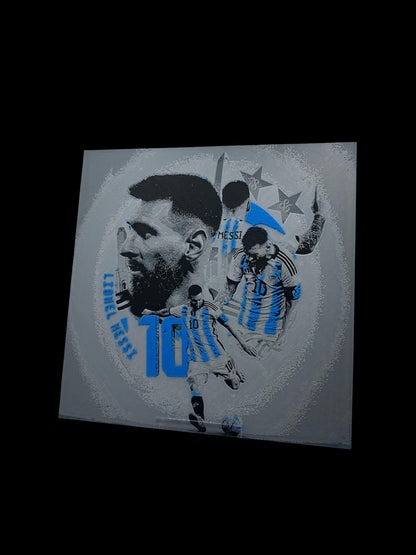 Lionel Messi 3D Printed Fan Art