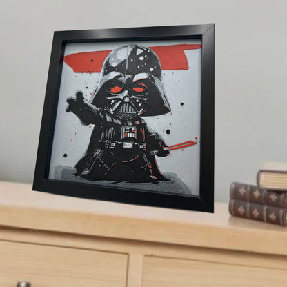Darth Vader Chibi 3D Printed Fan Art