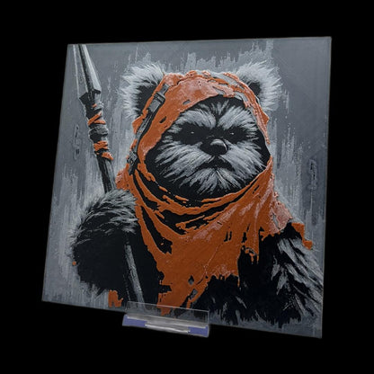 Wicket the Ewok 3D Printed Fan Art