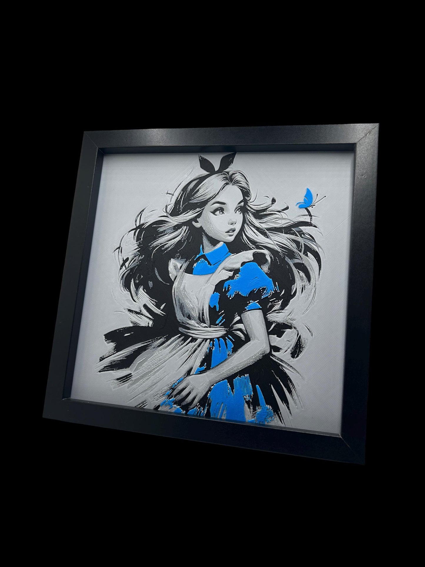 Alice in Wonderland 3D Printed Fan Art