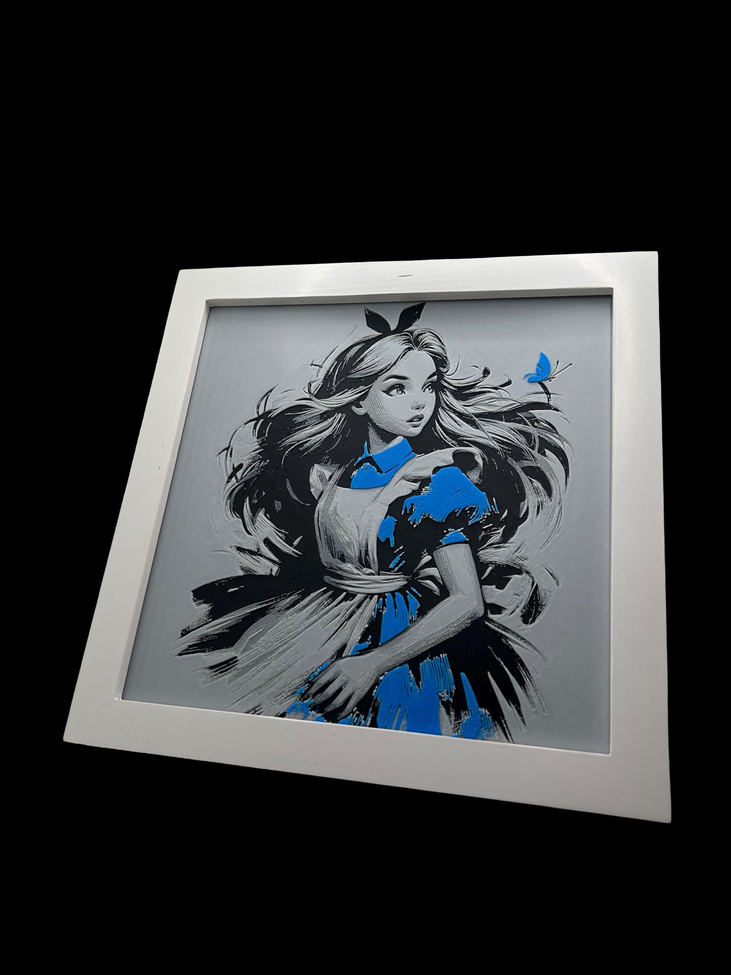 Alice in Wonderland 3D Printed Fan Art