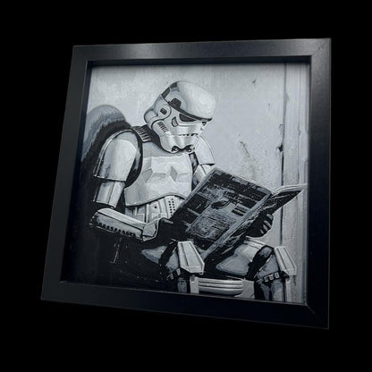 Stormtrooper Pooper 3D Printed Fan Art