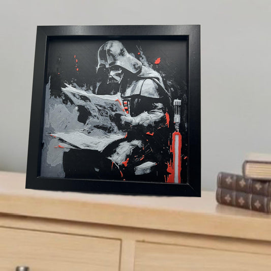 Darth Vader Pooper 3D Printed Fan Art