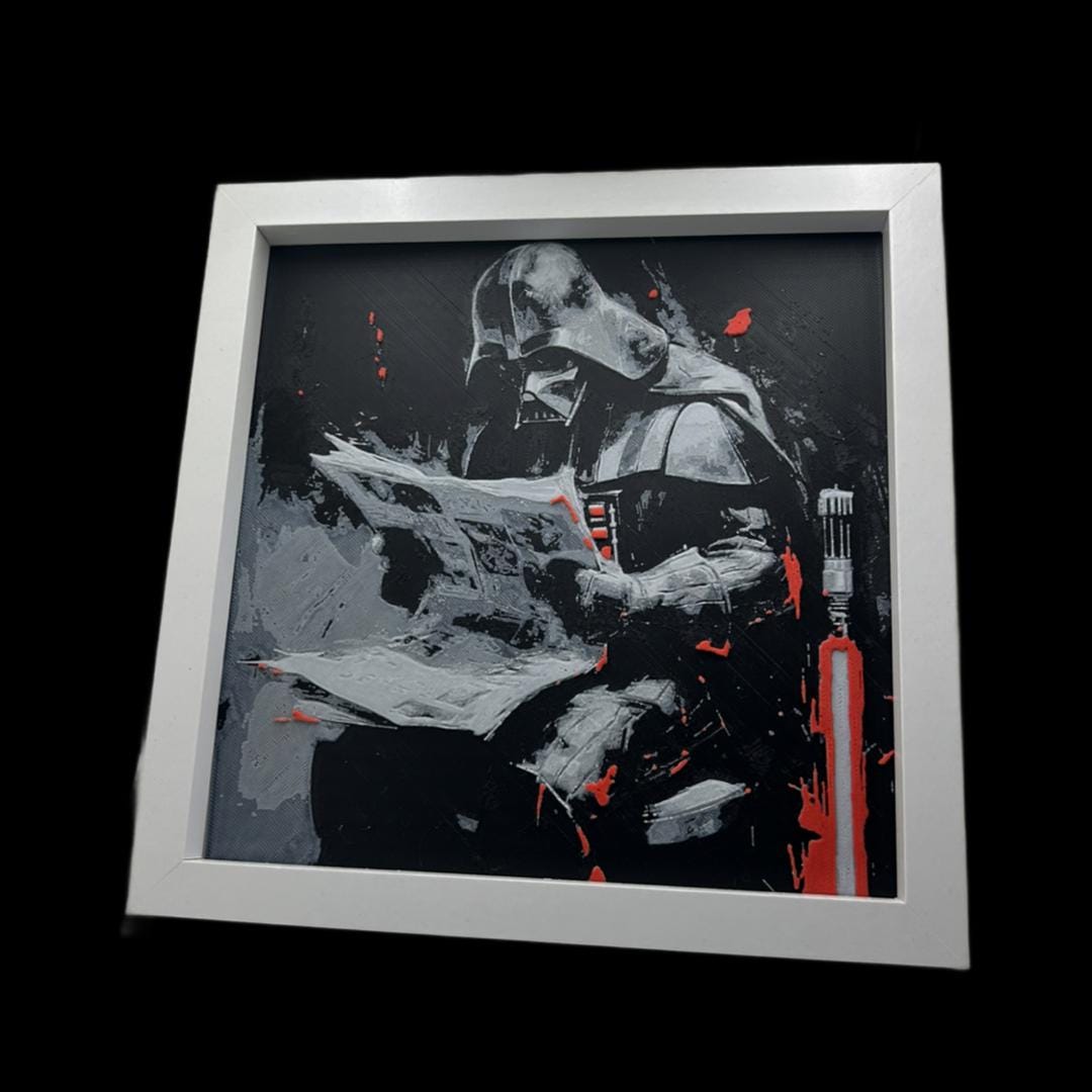 Darth Vader Pooper 3D Printed Fan Art