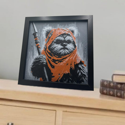 Wicket the Ewok 3D Printed Fan Art
